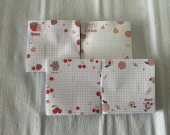 Fruit Memo - Deco - Cute - Planner - Bujo