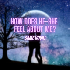 Was Er/Sie für mich fühlt? Same Hour Tarot Legung, Was denkt er von mir, sehr detaillierte psychische Liebe Legung