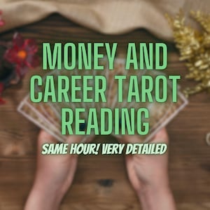 Lectura de tarot de dinero y carrera, misma hora, lectura de cartas de tarot profesional empoderadora, cuándo me haré rico, lectura de finanzas, entrega rápida
