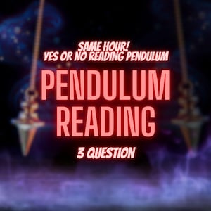 Lecture OUI ou NON au pendule 3 questions, même heure, questions oui ou non, lecture psychique, lecture au pendule, 3 questions