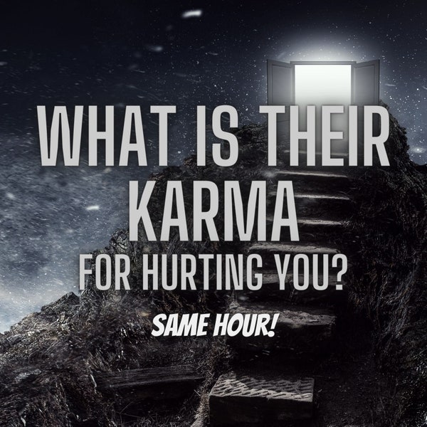 What Is Their Karma For Hurting You? Same Hour Tarot Reading, Very Detailed Psychic Reading, Fast Results