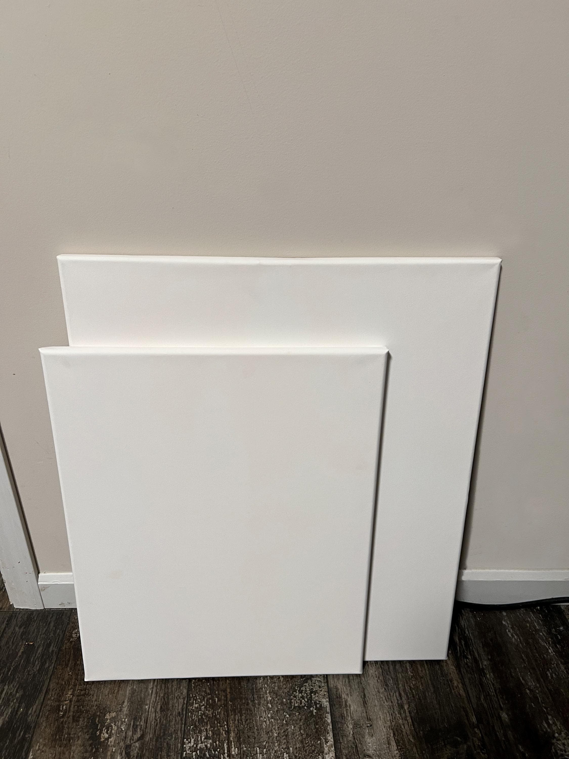 Stretched Watercolor Canvas 100% Cotton Hot Press, Ready to Paint