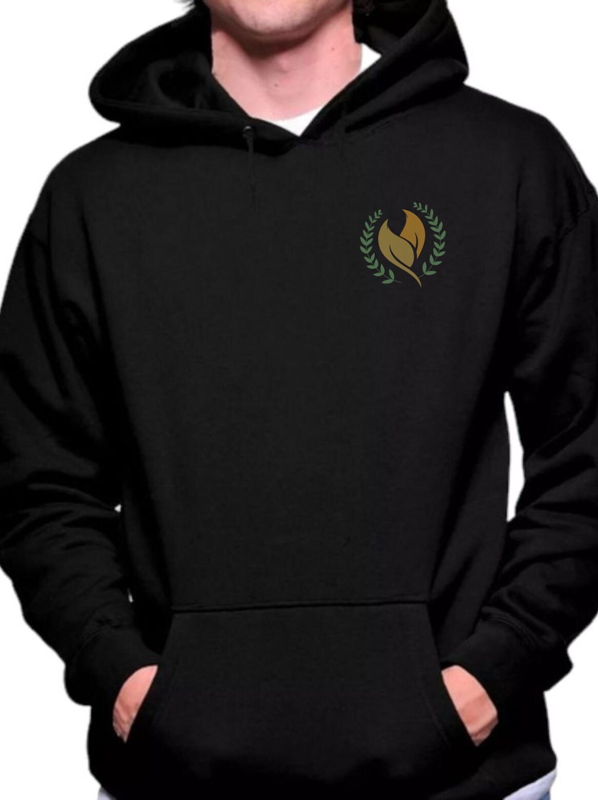 Green Butterfly - Sustainably Made Kids Hoodie main image 0
