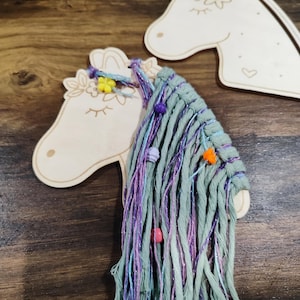 Bastelset, Kindergeburtstag, Pferd, Pferdekopf, Mitgebsel, Party, Kinder