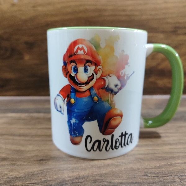 Super Mario personalisierte Tasse