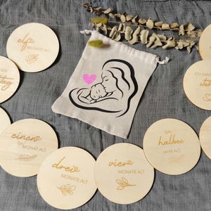Meilensteinkarten, Geburt, Baby, Kind, Geschenk zur Geburt