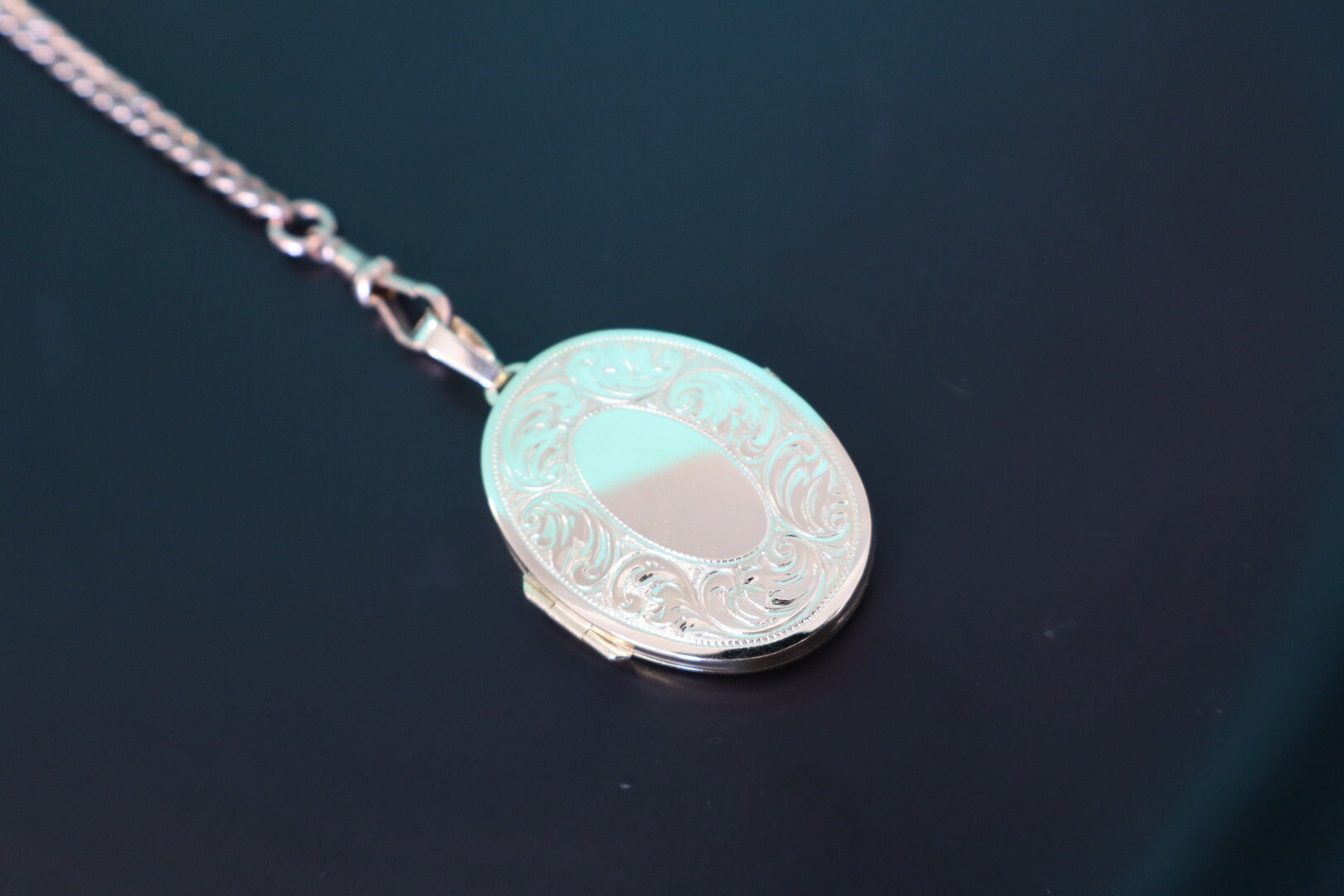 Holy Locket Pattern Large 9ct Yellow Pattern Oval Locket - Etsy