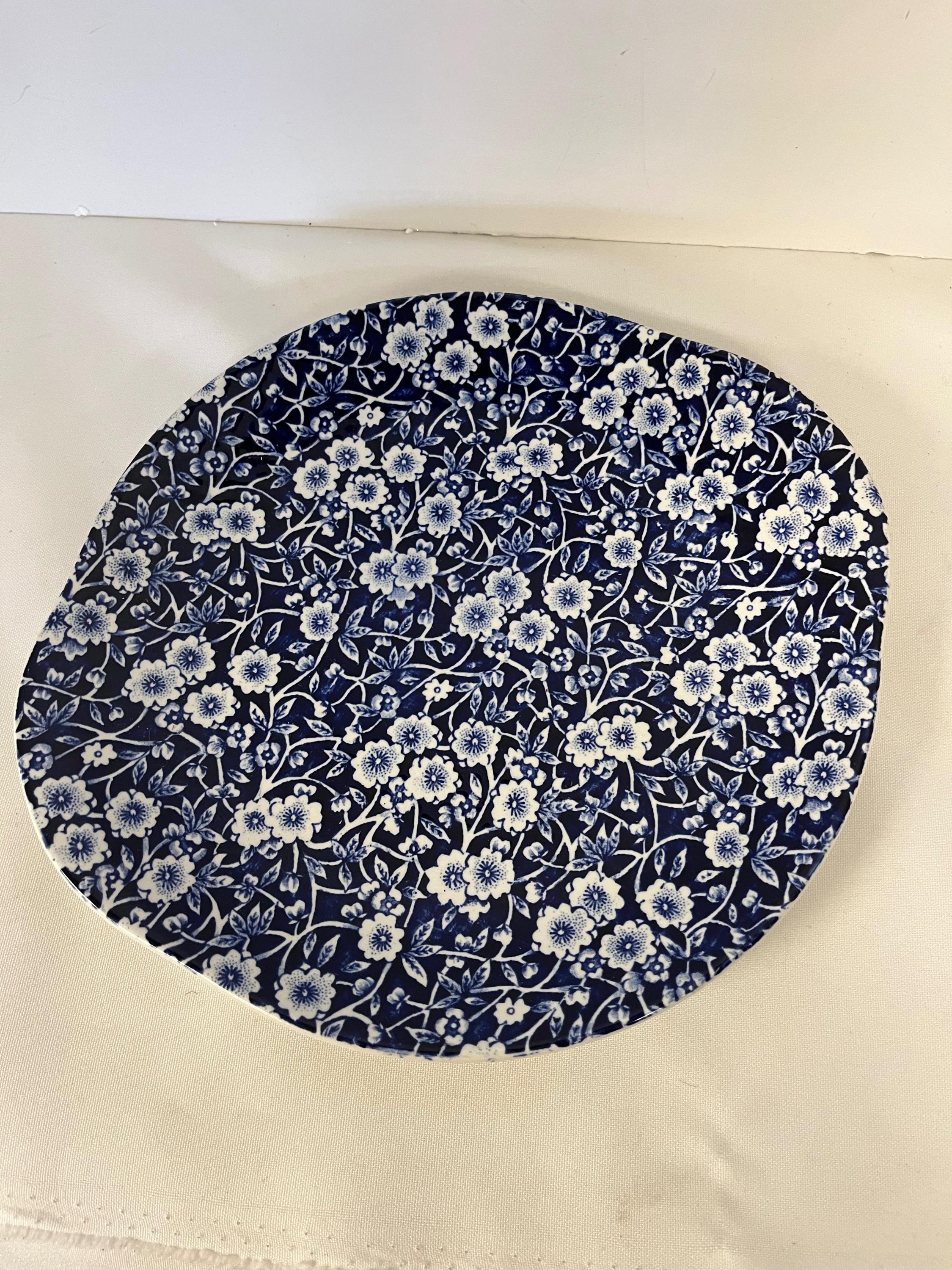 Burleigh Calico Plate - Etsy