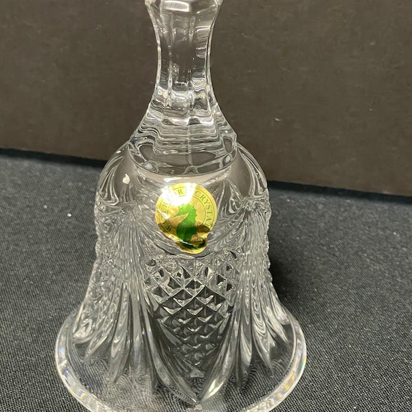 Waterford Crystal 2013 Bell of Peace Pax Glass Bell