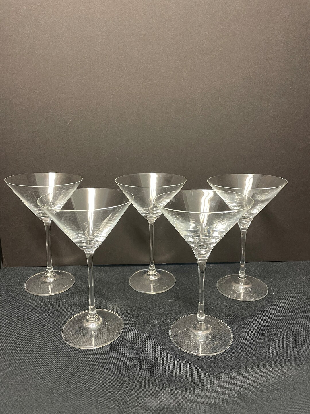 Riedel Visum Crystal Martini Cocktail Glasses Set of 5 - Etsy