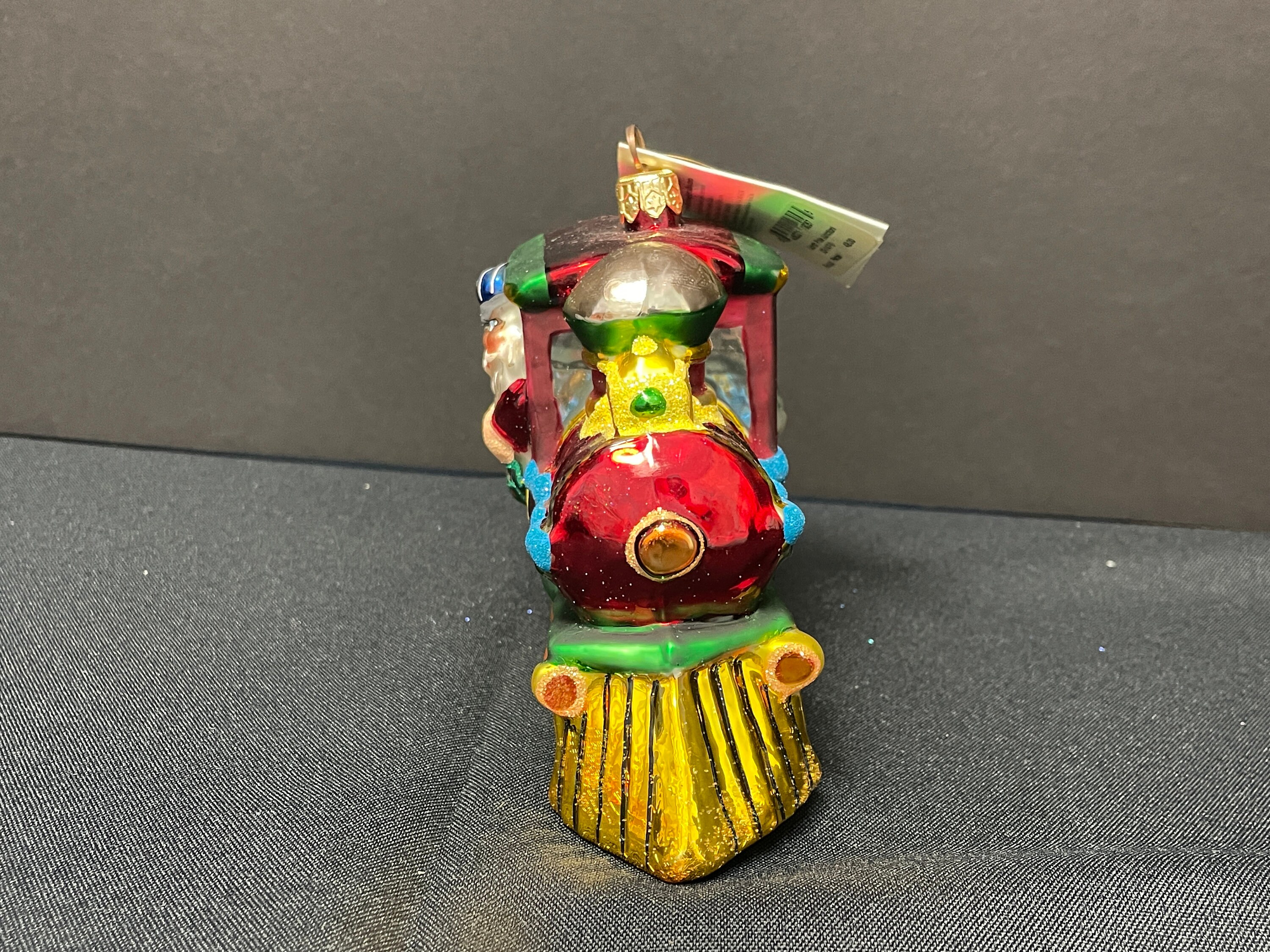 RETIRED: Christopher Radko North Pole Junction Gem Ornament 01