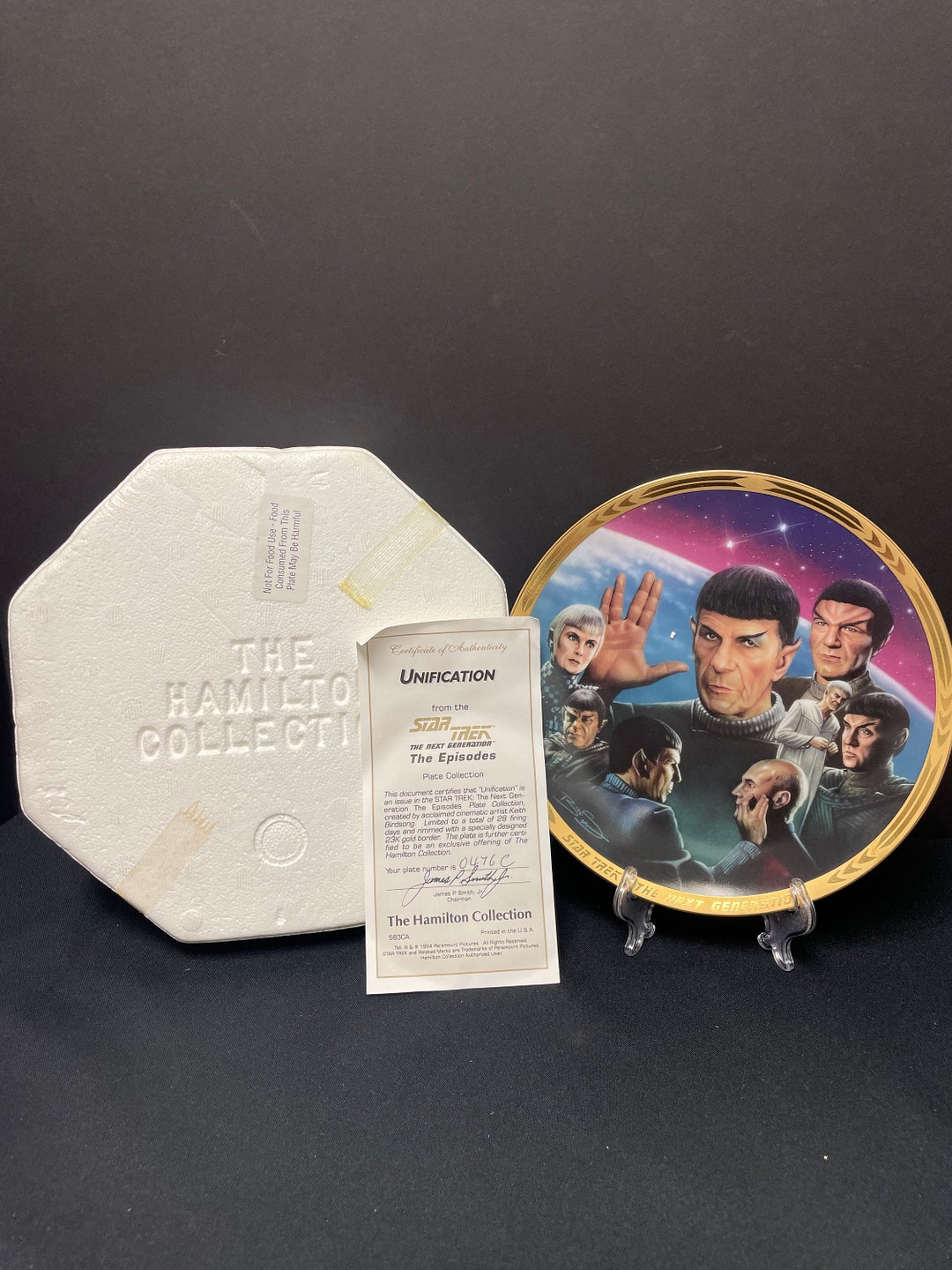 Hamilton Collection Utopia Limited Edition the Hamilton Collection Star Trek: Next Generation the ...
