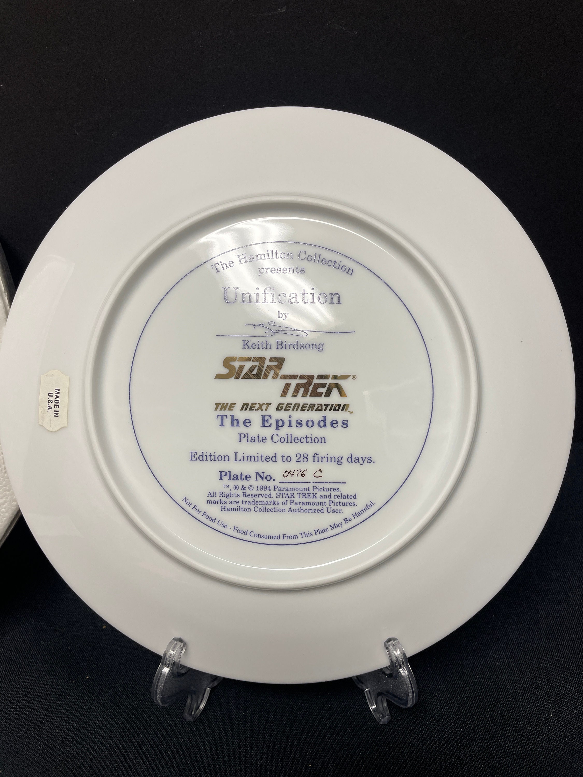 Hamilton Collection Utopia Limited Edition the Hamilton Collection Star Trek: Next Generation the ...