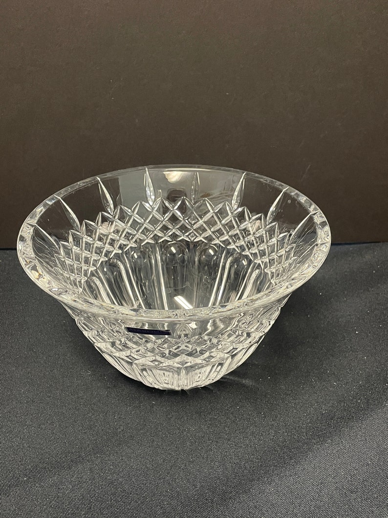 Waterford Crystal Marquis Shelton Designed Crystal Glass Bowl Etsy
