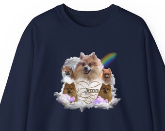 Custom Dog picture memorial gift, Dog Remembrance gift, custom dog shirt personalized pet shirt for Dog that passed , dog picture shirt