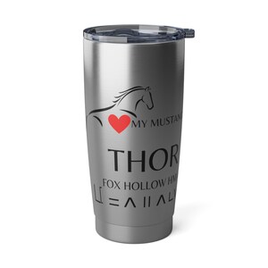Personalized Blm Mustang freeze brand gift  mug, Blm mustang freeze brand your mustangs hma name, stainless steel mug water tumbler  20oz