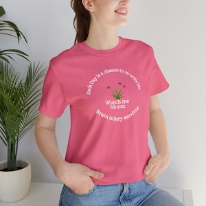 Brain injury gift brain injury T-shirt for survivor, inspirational brain injury survivor gift, TBI  brain hemorrhage brain aneurism gift tee