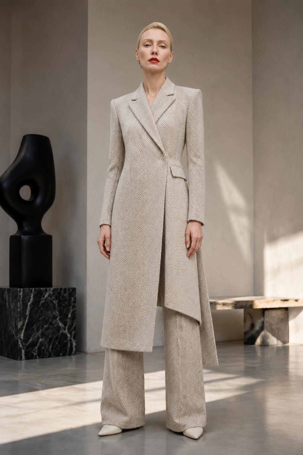Asymmetrical Coat - Etsy