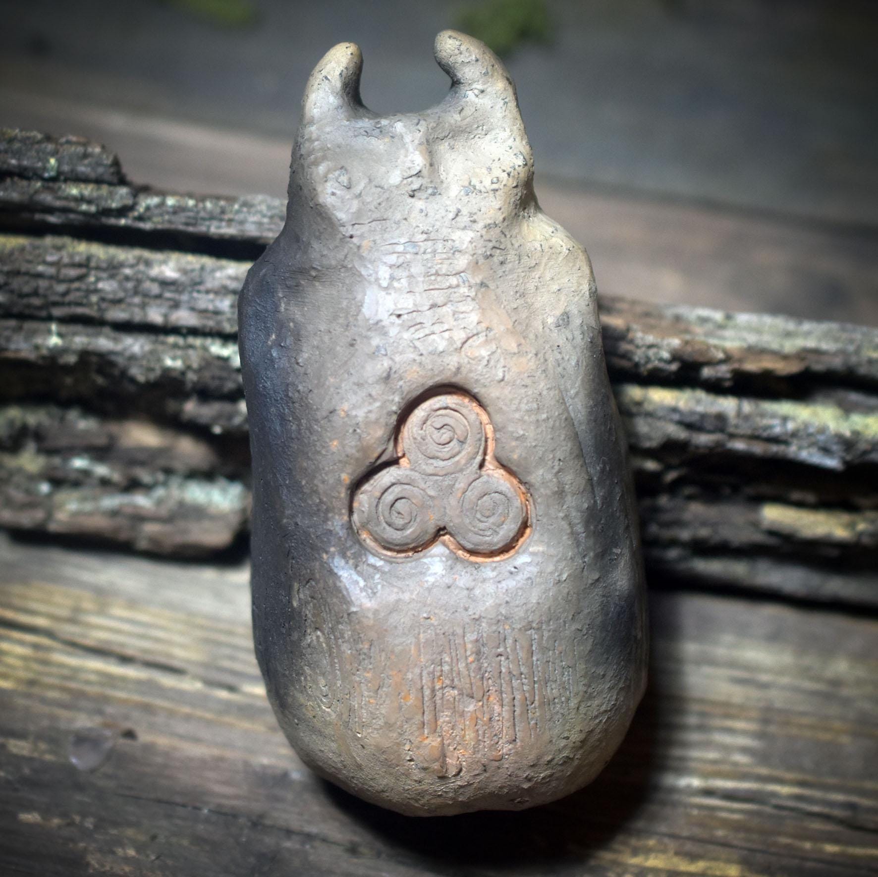 Archaic Clay Hand Rattles – Choose Your Personal Ritual Rattle - SRA083 ...