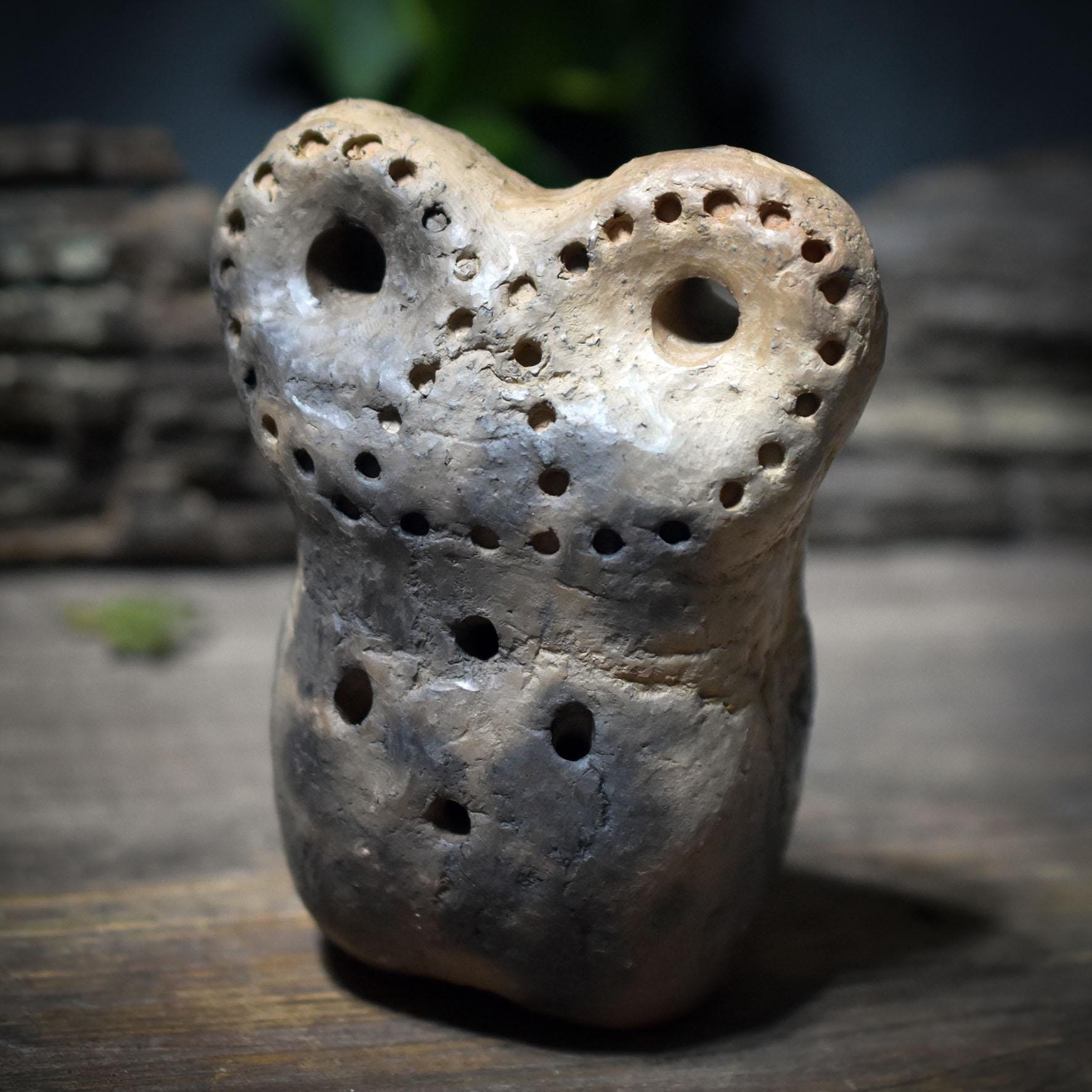 Archaic Clay Hand Rattles – Choose Your Personal Ritual Rattle - SRA083 ...