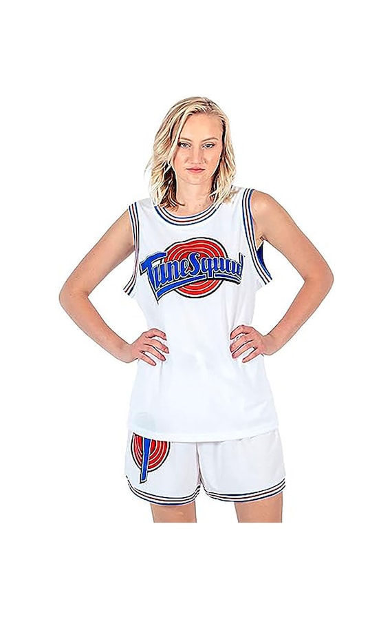 space jam jersey dress Personalized Tune Squad luxury satin wear