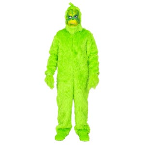 Fun Green Monster Costume| Mean Christmas Costume | Halloween Costume | Holiday Costume | Christmas Villain