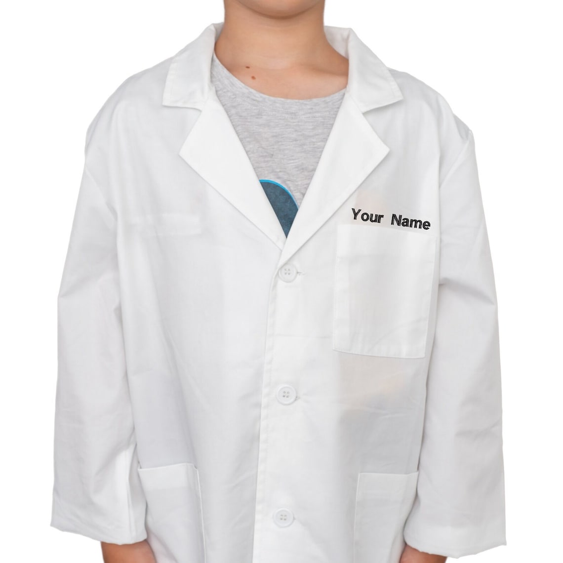 Custom Jacket Lab Personalized Kids Children Doctor Lab Coat | Veterinarian Vet Custom ...