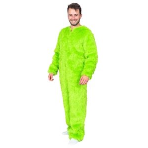 Fun Green Monster Costume| Mean Christmas Costume | Halloween Costume | Holiday Costume | Christmas Villain
