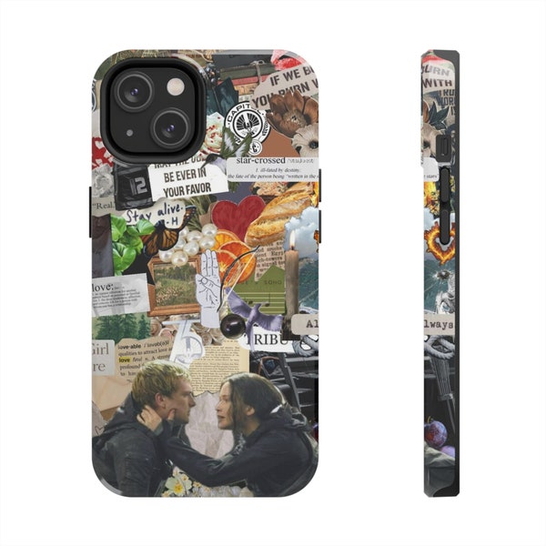 Tough Phone Cases, The hunger games movie design, fan merch, for iphone, gift idea for cinema lovers