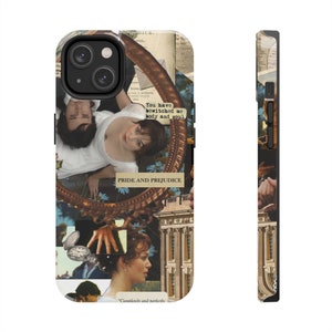 Tough Phone Cases, Pride and prejudice movie fan merch, for iphone, gift idea for cinema lovers