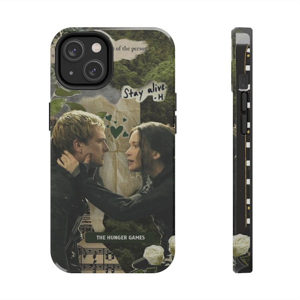 Tough Phone Cases, The hunger games movie design, fan merch, for iphone, gift idea for cinema lovers