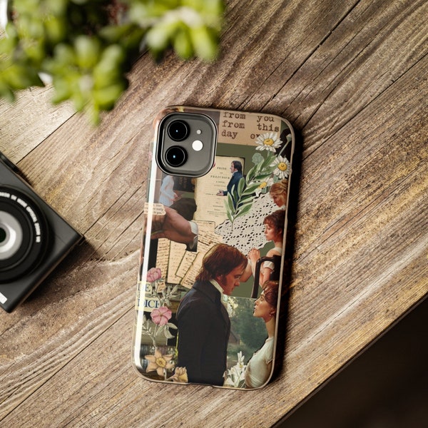 Tough Phone Cases, pride and prejudice design, gift for her, fall season, fan merch, phone case for iphone