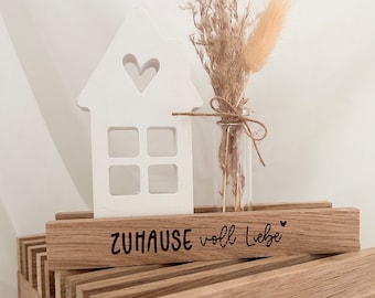 Geschenk Set zu Hause | Geschenkidee zur Einweihung/Einzug | Geschenk Hausbau | Deko | Raysinfigur Haus