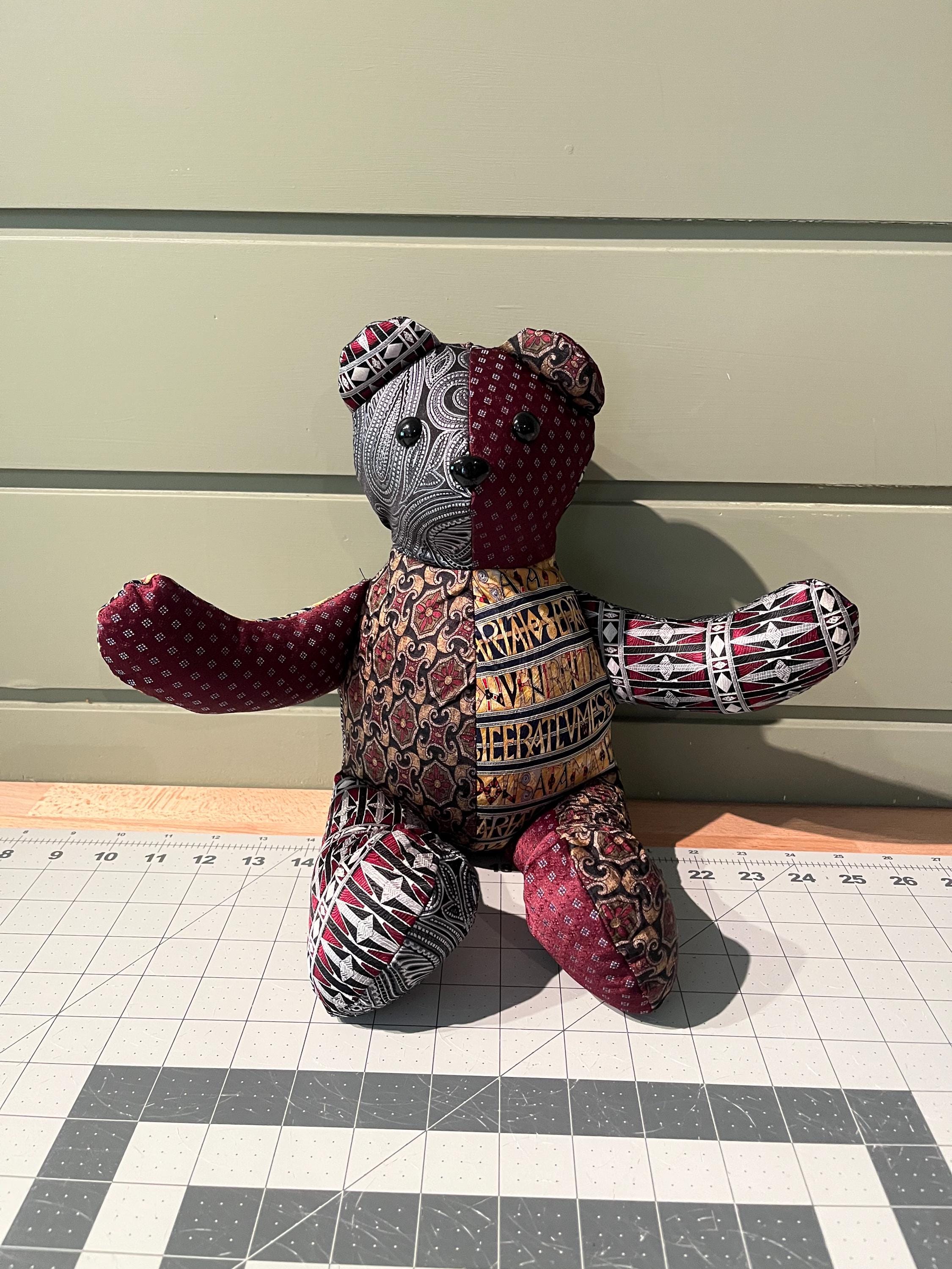 Small Size Necktie Memory Bear - Etsy