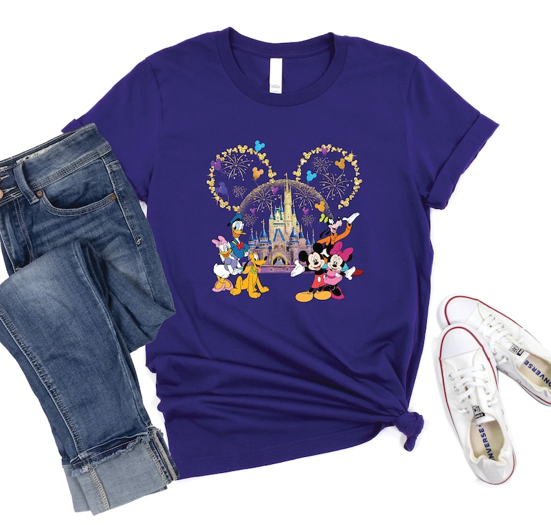 Disney 50th Anniversary Tshirt Disney World Shirt Disney Etsy