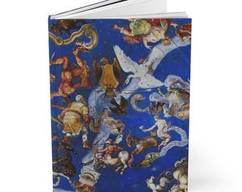 Constellations Hardcover Journal, High Renaissance Italian Art Celestial Astrology