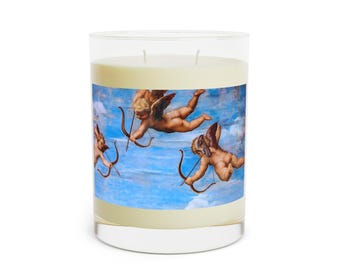 Cherub Love Spell Scented Soy Candle 11oz, Raphael Italian High Renaissance Art Heavenly Angelic Divine