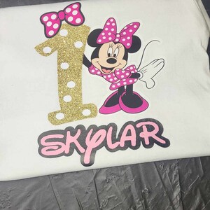 Birthday Mouse Handsmocked Dress