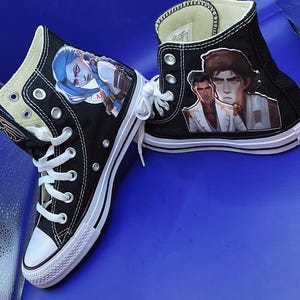 Custom Converse Shoes | Kids Adult Any Theme Character Design - Etsy
