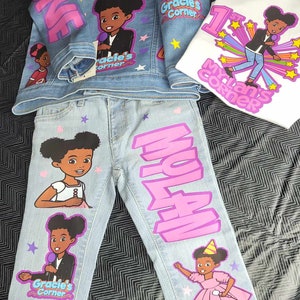 3-piece outfit set | birthday outfit | ANY THEME | Girls Birthday outfit | Birthday outfit |