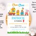Editable Train Birthday Invitation, Toy Train Invitation, Train ...