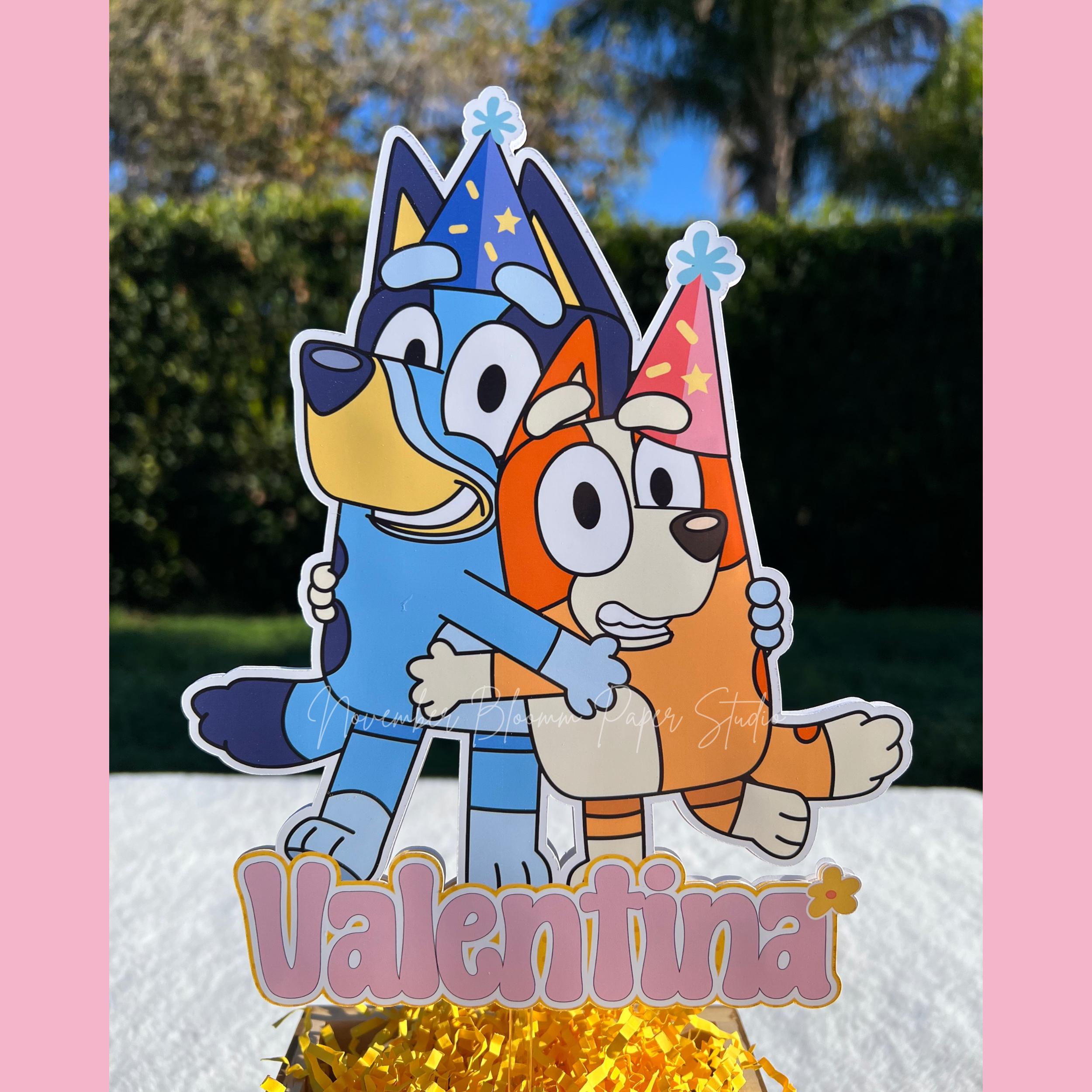 Cutout or Complete Bluey Centerpiece