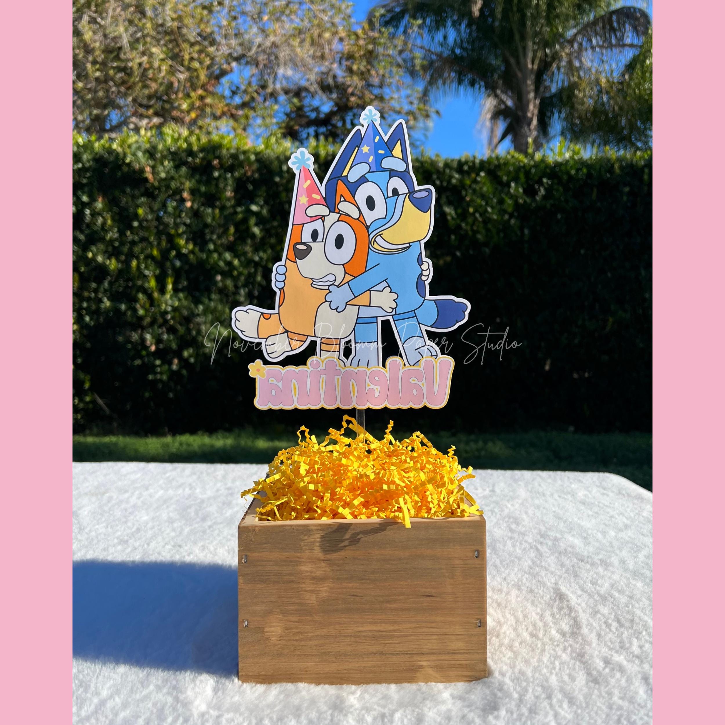 Cutout or Complete Bluey Centerpiece