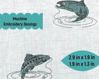 Cuttlefish Embroidery Pattern for 4x4 Circle | DIY Design | Instant Download