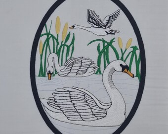 Goose Embroidery Animal Design - Digital Download - Instant Access