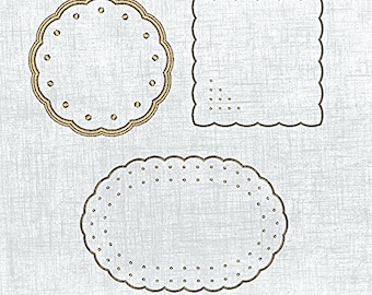 NAPKIN HOLDEREmbroidery Pattern Design File, 3 Patterns and 4 Sizes, 25 Alternative CODE:TR098