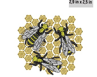 Bee Needlework Pattern - Perfect for Custom Pillow Making