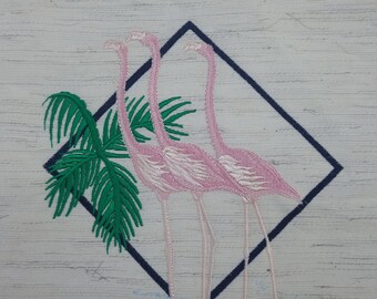 Digital Flamingo Embroidery File - Fun DIY Project