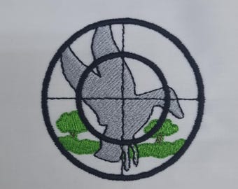 Digital Hunter Pattern Set for 4x4 Hoop - DIY Embroidery Design Instant Download