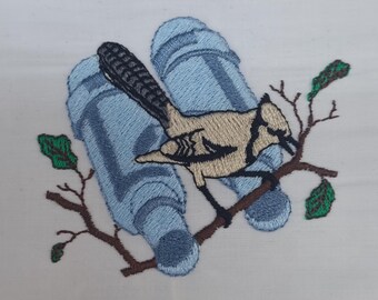 Bird Embroidery Animal Design - Instant Download Pattern for DIY Projects